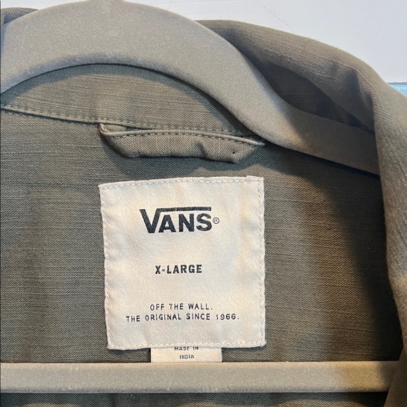 Vans Men's Military Field Jacket in Olive - Picture 2 of 12